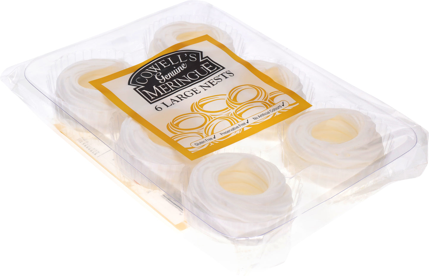 Meringue Large Nests 6pk