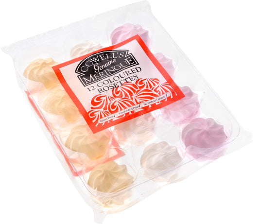 Coloured Rosettes 12pk