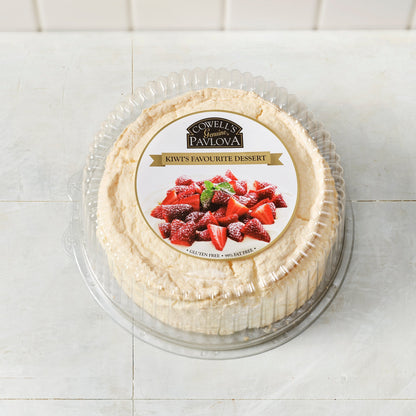 Cowell's Classic Pavlova Medium 300g in packaging